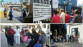Huelga médica: sepa cómo se vive esta medida en los hospitales de Lima (FOTOS)