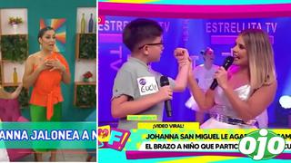 Karla Tarazona contra Johanna San Miguel por jalonear a niño: “Si a mi hijo le hacen eso, me transformo”