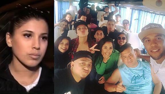 Yahaira Plasencia viaja en avión, ¿pero sus chicas y orquesta en bus?