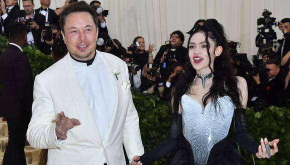 Elon Musk y Grimes acaban de ser padres de un hermoso bebé a quien le pusieron un nombre que dejó pensativos a muchos (Foto: AFP)