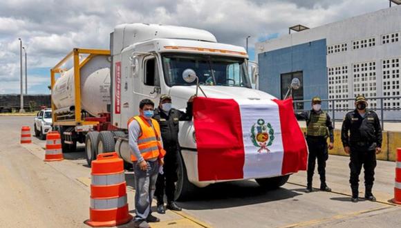 Tumbes: el vehículo ingresó al Centro Binacional de Atención Fronteriza (Cebaf) de Tumbes, donde pasó los controles aduaneros respectivo. (Foto: Andina)