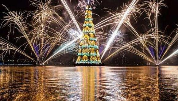 El árbol de Navidad más alto del mundo provoca guerra religiosa