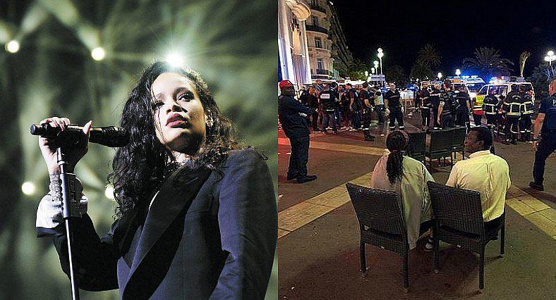Rihanna se salva pero cancela su presentación en Niza tras matanza 