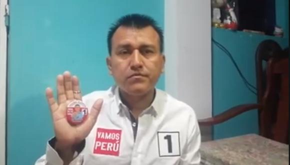 Candidato al Congreso por Huánuco solicita la devolución de la llave de su vehículo. (Foto: Difusión)