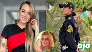 Jessica Newton anuncia a una policía en el ‘Miss Perú 2023′