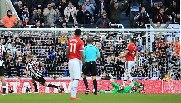 ​Newcastle vence 1-0 al Manchester United que entra en crisis