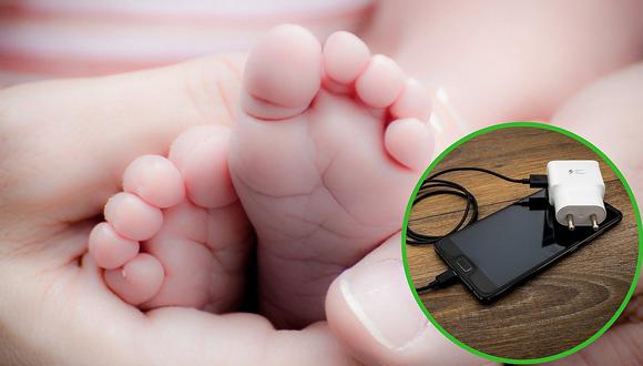 Bebé fallece electrocutada por el cargador de celular de madre