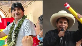 Evo Morales se pronunció sobre la posibilidad de ser asesor de Pedro Castillo: “nos parecemos”