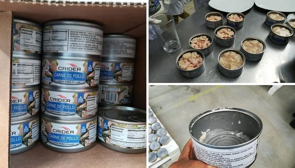 Retienen 849 cajas de latas de conserva en presunto mal estado destinadas a Qali Warma