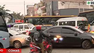 “Llevo más de una hora varado”: tráfico infernal tras desvío vehicular por obras de ampliación del Metropolitano