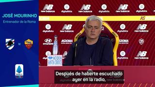 Mourinho cuadra a periodista: “En la radio eres agresivo, pero aquí te c... delante de mí”