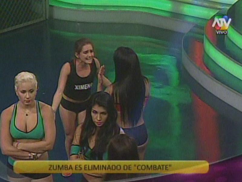 Combate: Ximena Hoyos llora desesperada por Zumba [VIDEO] 
