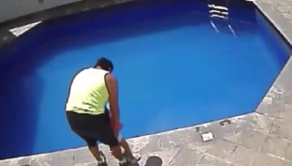 ​Youtube: Sujeto ahogó a su pequeña hijastra en piscina de hotel