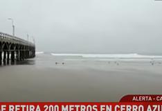¿Habrá sismo o tsunami tras retiro de unos 250 metros del mar en Cerro Azul? Indeci responde 