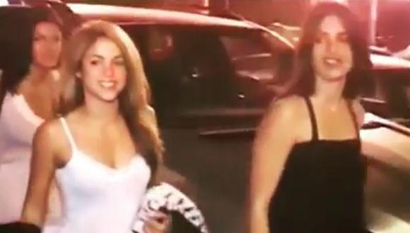 Sale a la luz video inédito de Shakira con Penélope Cruz en un nightclub de Hollywood 
