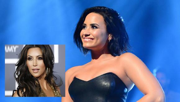 Demi Lovato dice que aprendió a amar su cuerpo gracias a Kim Kardashian