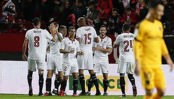 Sevilla de Jorge Sampaoli golea a Málaga 4-1 y mantiene el paso