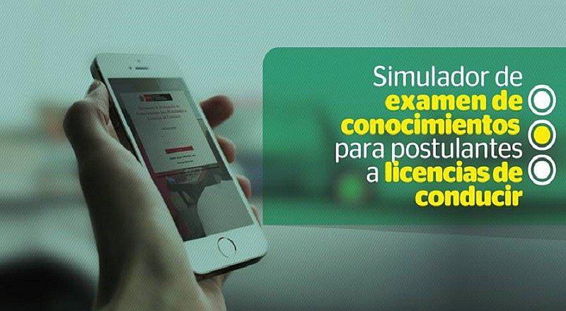 MTC lanza simulador virtual de examen de conocimientos para licencias 