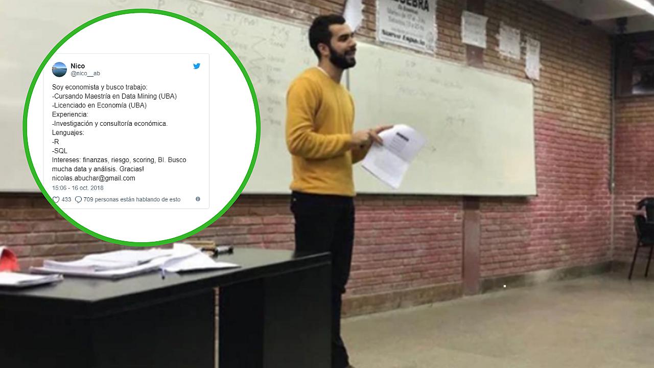 Desempleado publica su CV en redes sociales y le llueven ofertas de trabajo