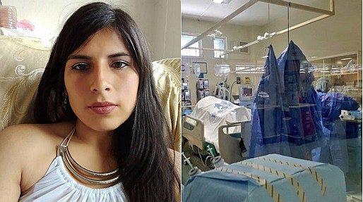 Le colocan injerto de cerdo a Eyvi Ágreda en su cuarta intervención quirúrgica  