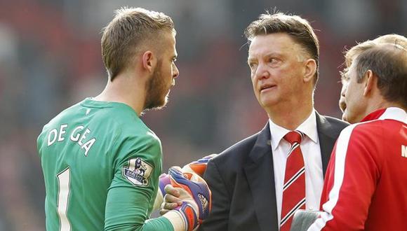 Louis Van Gaal: "No vamos a dejar que De Gea se vaya fácil" al Madrid