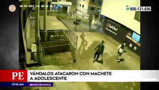 San Juan de Miraflores: Menor de 16 años fue atacado con piedras, palos y un machete (VIDEO)