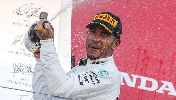 ​Fórmula 1: Hamilton vence en Suzuka e igualará los 5 títulos de Fangio