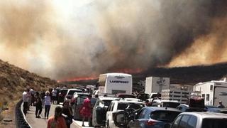 Cae una mujer acusada de causar incendios en California