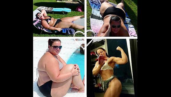 Instagram: Mujer pierde 80 kilos y hoy luce así de espectacular [FOTOS]
