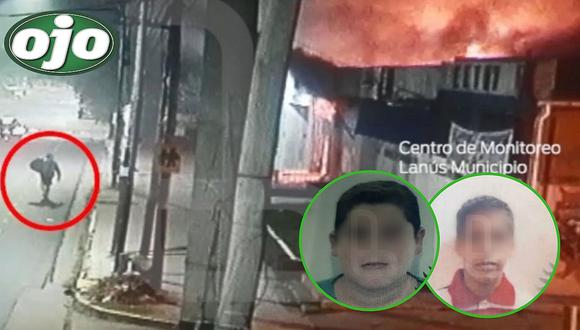 Dos adolescentes son buscados por incendiar un colegio intencionalmente (FOTOS)