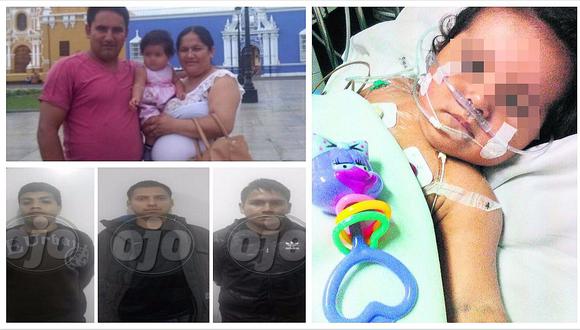 Inseguridad ciudadana: bebé baleada por delincuentes despierta del coma