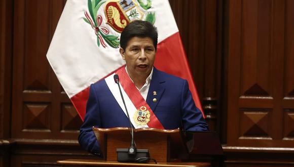 Pedro Castillo cuestionó a la prensa. (Foto: GEC)