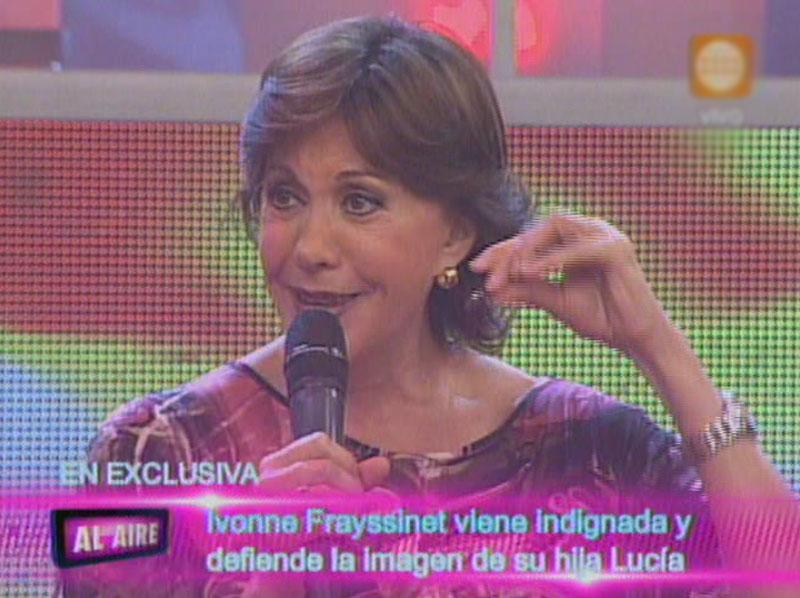 Ivonne Frayssinet: Angie Jibaja habla puras estupideces [VIDEO] 