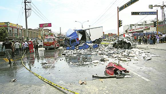 Camión sin frenos mata a nueve personas y deja 39 heridos en Ventanilla