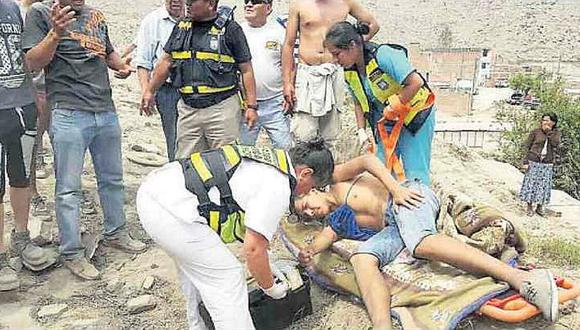 Jicamarca: balacera y pedradas en disputa de terreno deja tres heridos