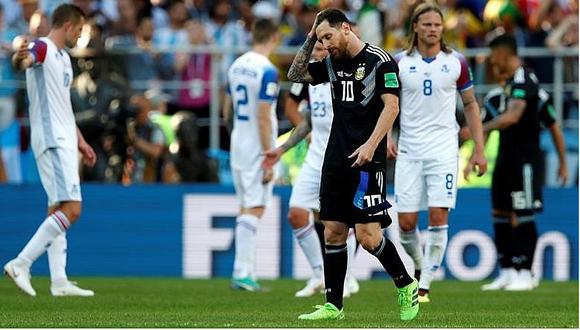 Rusia 2018: Con penal errado de Messi, Argentina empató 1-1 con Islandia [VIDEO]