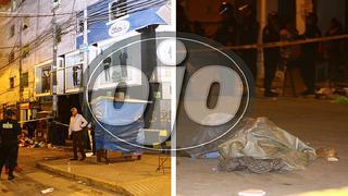 Policía abatió a delincuente tras intensa balacera en La Victoria (FOTOS Y VIDEO)