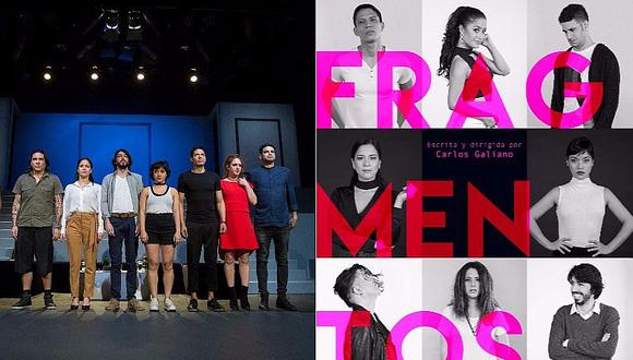 Se estreno la obra teatral 'Fragmentos' en el Centro Cultural Pucp