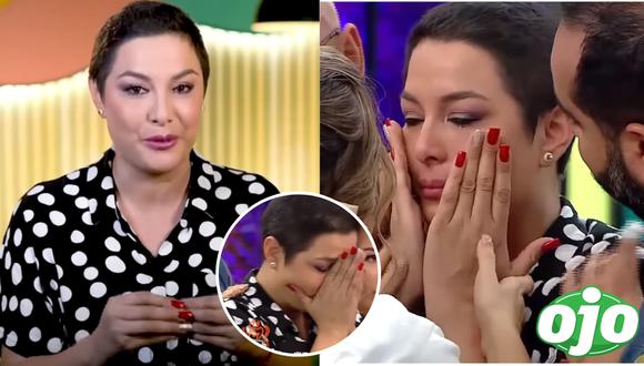 Natalia Salas llora tras pasar a noche de eliminación en El Gran Chef Famosos