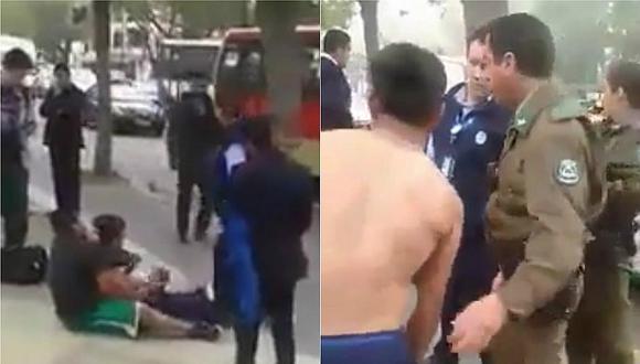 Facebook: Peruano es confundido con ladrón y recibe golpiza en Chile [VIDEO]
