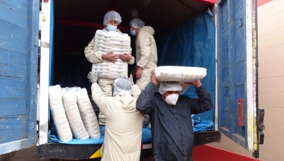 Ciento cinco comunidades campesinas recibieron 75.7 toneladas de alimentos en Puno (Foto: Qali Warma)