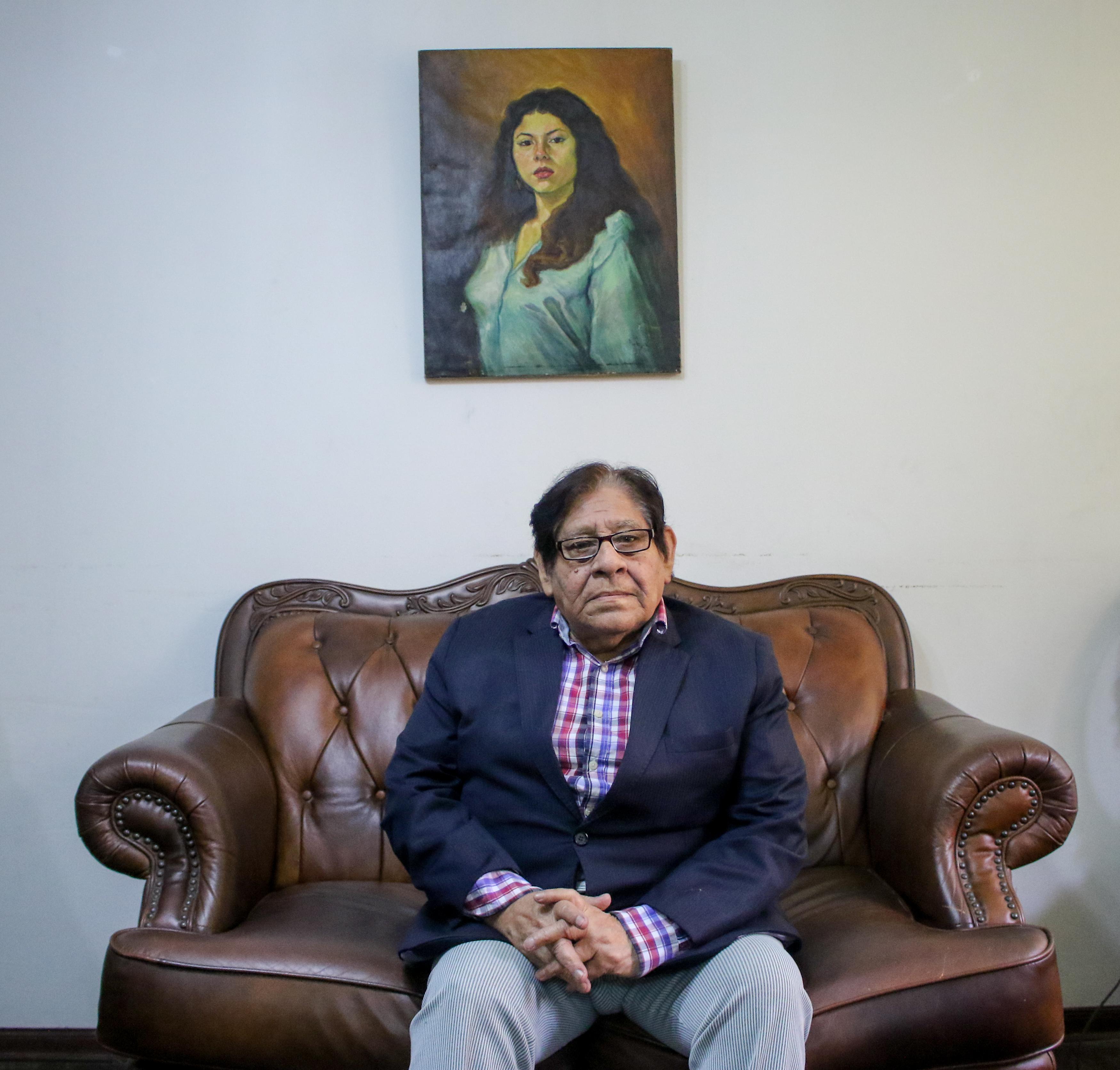 Antonio Galvez Ronceros en su casa en Surco. Foto: Britanie Arroyo