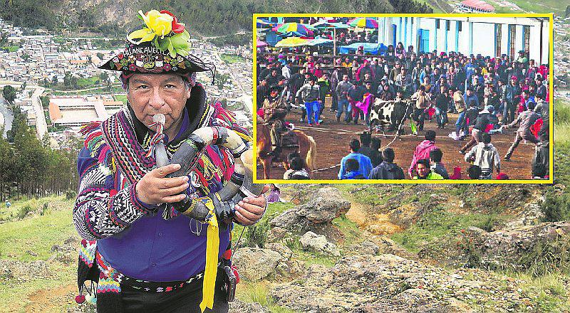 Huaccrapuco, el instrumento musical hecho a base de cuernos de toros y vacas