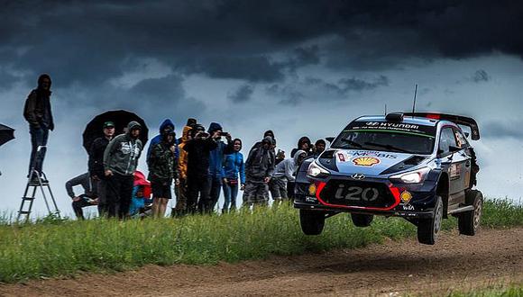 WRC: Neuville es líder con 3.1 segundos sobre Tänak en Polonia