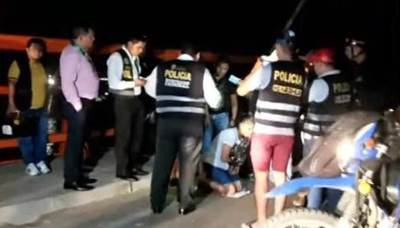Policía realizó la reconstrucción del crimen de bebé ocurrido en Iquitos.(Captura Latina)