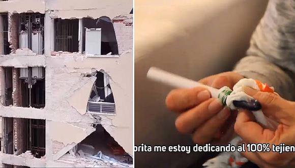 Terremoto en México: ayudan a damnificados solo con plástico (VIDEO)