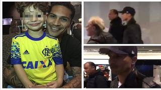 Paolo Guerrero recibe grata visita de su hijo a horas de presentarse en la FIFA (FOTOS)