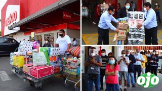 Desborde ciudadano en supermercado mayorista Makro ante inicio de la cuarentena | FOTOS