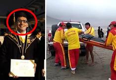 Encuentran cuerpo de joven que cayó al mar de Huarmey cuando se tomaba selfie