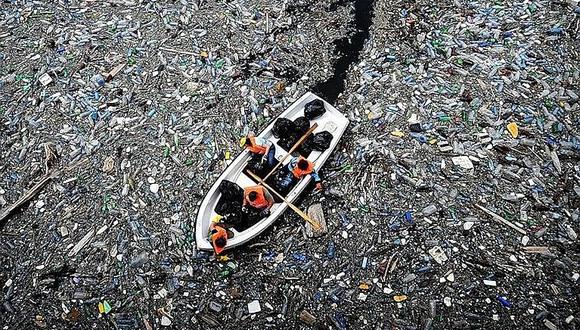 Micropartículas de plástico son 30 % de masas de basura en los mares